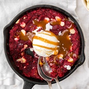 Red Velvet Cookie Sundae