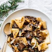 Portobello Pappardelle