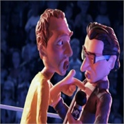 Celebrity Deathmatch: &quot;Chris M. vs. Bono; Willis vs. Kutcher&quot; (S5,E2)