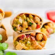 Chickpea Masala Wrap