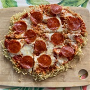 Ramen Crust Pizza