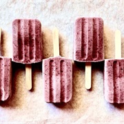 Açai and Banana Paleta