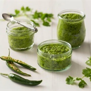 Chilli and Coriander Sauce