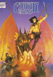 Marvel Graphic Novel #42 - Conan of the Isles (1988) (Roy Thomas)