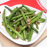 Sauteed Green Beans and Onions