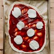 Ricotta Ball Pizza