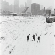 USA. Illinois. Chicago. 1969. Black Panthers Protesting. (Hiroji Kubota)