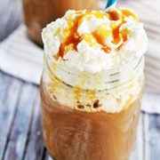 Frosted Caramel Nut Latte