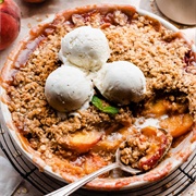 Peach Crisp (Colorado)