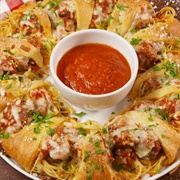 Pasta With Crescent Rolls