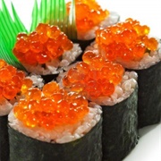 Salmon Roe Maki