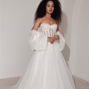 Visible Corsetry Wedding Dress