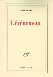 L&#39;événement (Annie Ernaux)