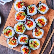 Rainbow Peppercorn Sushi