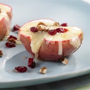 Cheddar Baked Apples