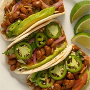 Pinto Bean Taco