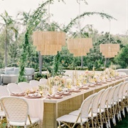 Woven Chandeliers