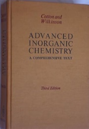 Advanced Inorganic Chemistry (Cotton)