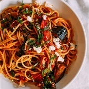 Pasta Roasted Romana Sauce