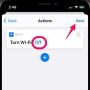 Turn Wifi off and On