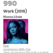 #212 Work by Rihanna Featuring Drake