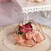 Geometric Metal Centerpieces