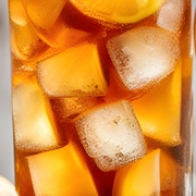 Ice Cubes Made of Tea