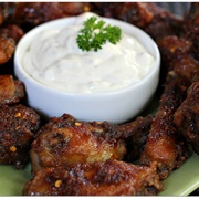 Wings With French Onion Dip