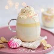 White Hot Chocolate With Whipped Cream