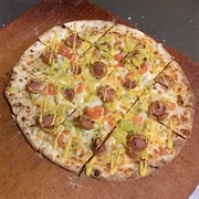 Corn Dog Slice Pizza