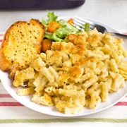 Pasta With Cheese Bread