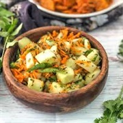 Indian Carrot and Cucumber Salad