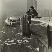 Margaret Bourke-White Atop the Chrysler Building (Oscar Graubner)