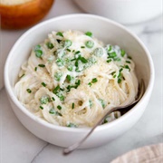 Linguine With Cheese Curd Sauce