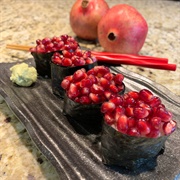 Pomegranate Sushi