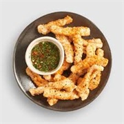 Shichimi Crispy Squid With Chilli and Coriander Sauce