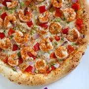 Cajun Shrimp Pizza