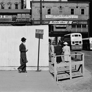 Clark Street, Chicacgo, Illinois (John Vachon)