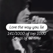 #371 Love the Way You Lie by Eminem Featuring Rihanna