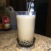 Tangerine Boba Tea