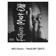 #1094 Mask off by Future