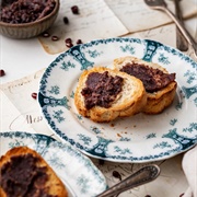 Adzuki Bean Paste Toast