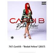 #1105 Bodak Yellow by Cardi B