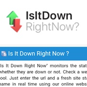 Isitdownrightnow.com