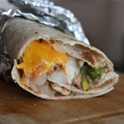 Curried Pinto Bean Wrap