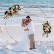 Wedding Ceremony Circular Arch