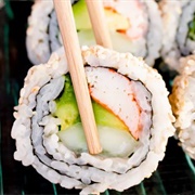 Crab Stick Sushi