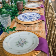 Eclectic Dishes at Wedding Reception