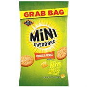 Cheese and Pickle Mini Cheddars