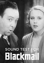 Sound Test for Blackmail (1929)